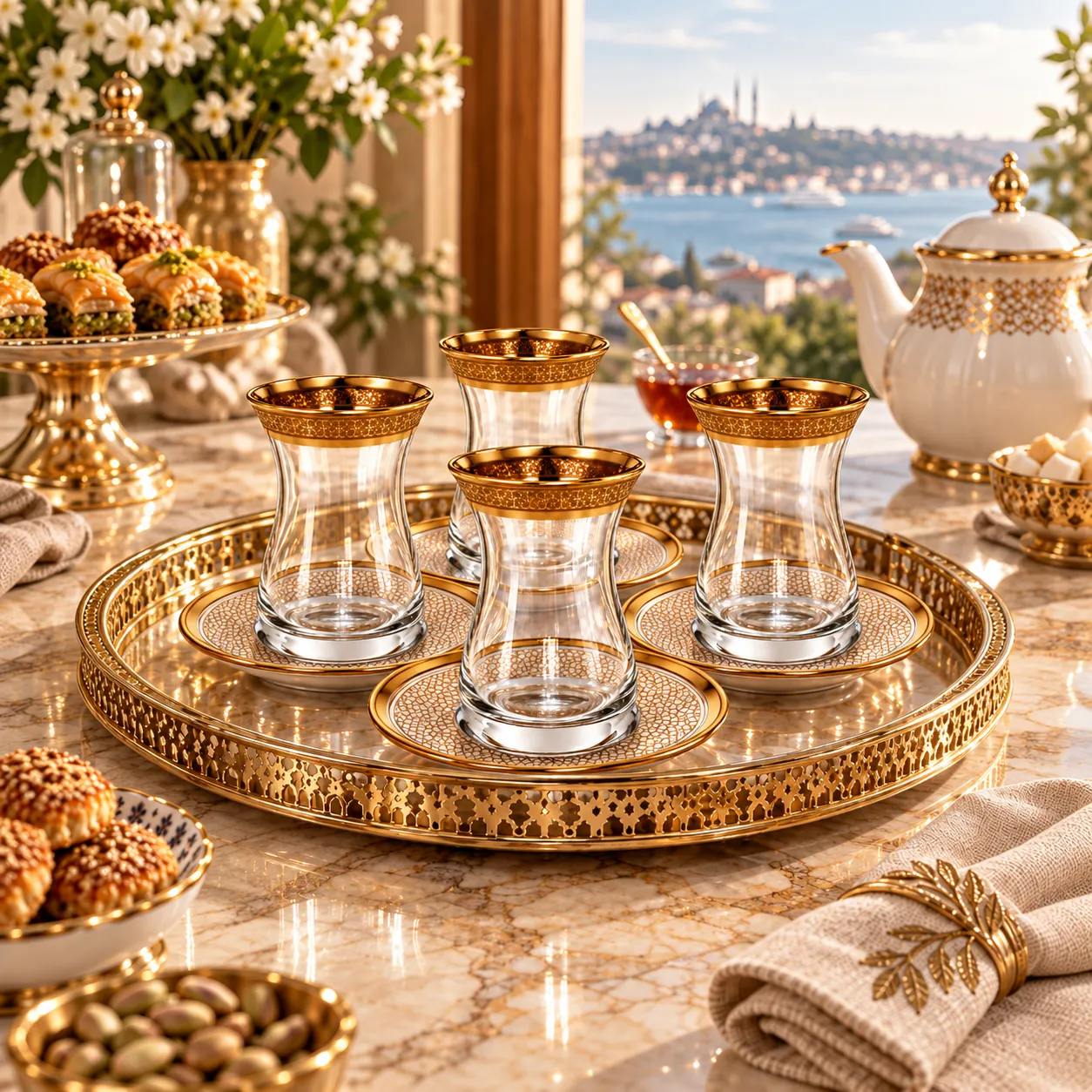 Tea glasses